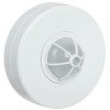 Датчик движения ДД-024 1100Вт 120-360град 6м IP33 белый IEK