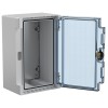 TETRA Корпус пластиковый ЩМПп 300х200х130мм прозрачная дверь IP66 IEK