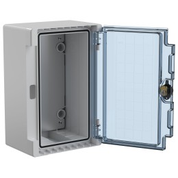 TETRA Корпус пластиковый ЩМПп 300х200х130мм прозрачная дверь IP66 IEK