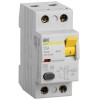 Выключатель дифференциальный (УЗО) ВД1-63 2Р 25А 10мА IEK