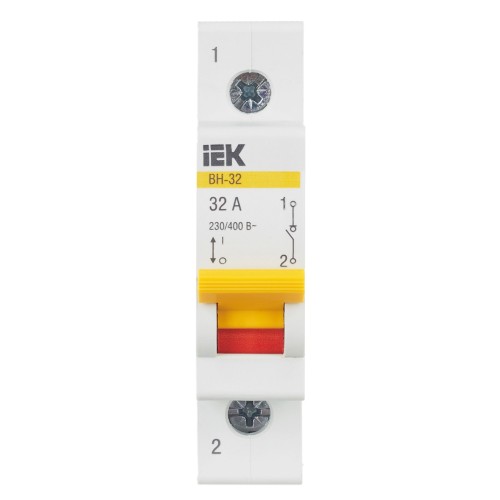 KARAT Выключатель нагрузки (мини-рубильник) ВН-32 1P 32А IEK