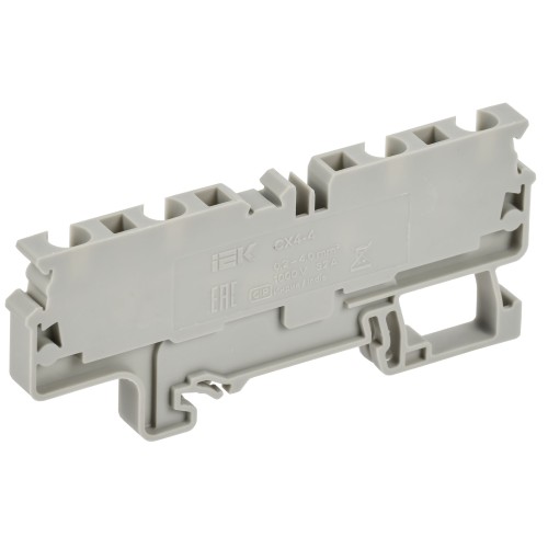 ARMAFIX Клемма пружинная CX4-4 4мм2 четырехконтактная серая IEK