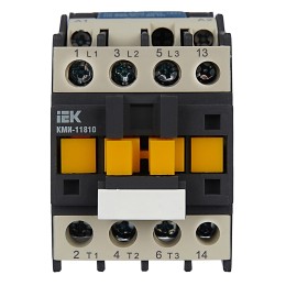 Контактор КМИ-11810 18А 230В/АС3 1NO IEK