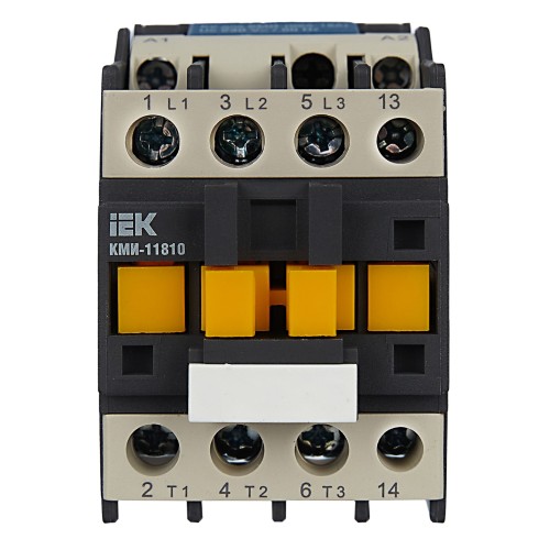 Контактор КМИ-11810 18А 230В/АС3 1NO IEK