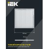Светильник светодиодный ДВО 6572-P 45Вт 6500К 595х595 призма IEK