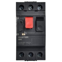 Пускатель ПРК32-6,3 In=6,3А Ir=4-6,3А Ue 690В MASTER IEK
