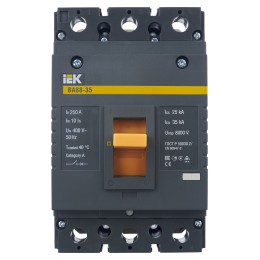 Выключатель автоматический ВА88-35 3Р 250А 35кА IEK