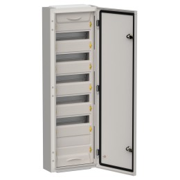 TITAN 5 Корпус металлический ЩРн-72 (1х72) 960х310х140мм IP54 серый (одна дверь) IEK