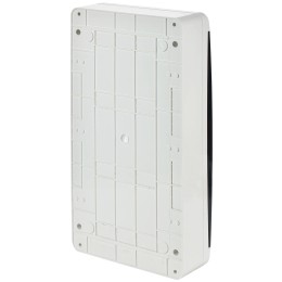 TEKFOR Корпус пластиковый ЩРН-П-36 IP41 черная прозрачная дверь IEK