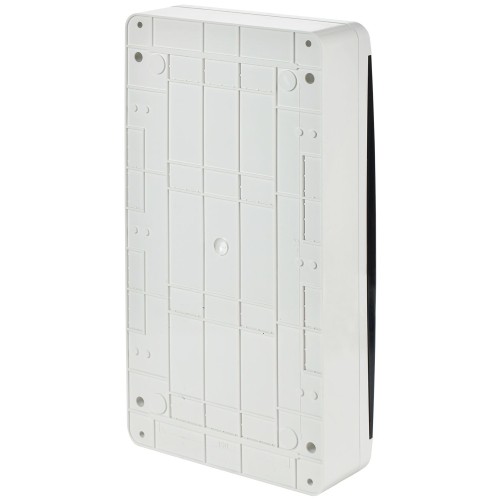 TEKFOR Корпус пластиковый ЩРН-П-36 IP41 черная прозрачная дверь IEK