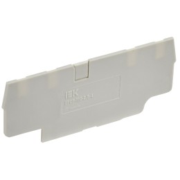 ARMAFIX Заглушка для клемм CP/CX-MC 4 вывода 2,5мм2 серая IEK