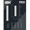 Светильник светодиодный ДСП 7021 150Вт 5000К IP65 IEK