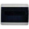TEKFOR Корпус пластиковый КМПн-12 IP65 черная прозрачная дверь IEK
