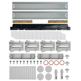 TEKFOR Корпус пластиковый КМПн-24 IP65 черная прозрачная дверь IEK
