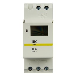 Таймер ТЭ15 цифровой 16А 230В на DIN-рейку IEK