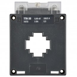 Трансформатор тока ТТИ-30 200/5А 5ВА класс 0,5 МПИ08 IEK