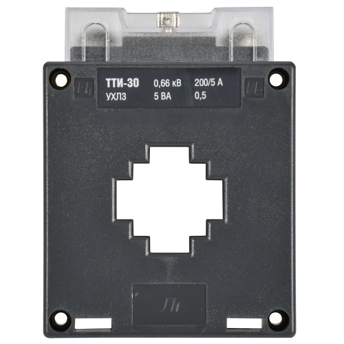 Трансформатор тока ТТИ-30 200/5А 5ВА класс 0,5 МПИ08 IEK