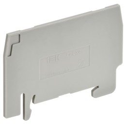 ARMAFIX Разделитель PPCX4 для колодки клеммной CX2.5-CX4 серый IEK