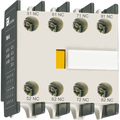 Приставка ПКИ-04 дополнительные контакты 4NC IEK