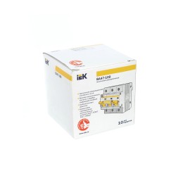KARAT Автоматический выключатель ВА47-100 3P C 80А 10кА IEK