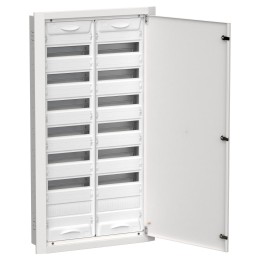 TITAN 5 Корпус металлический ЩРв-168 (2х84) 1130х625х130мм IP31 белый (одна дверь) IEK