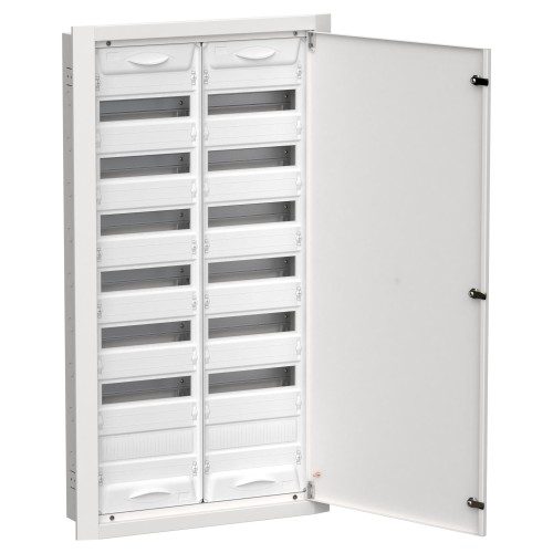 TITAN 5 Корпус металлический ЩРв-168 (2х84) 1130х625х130мм IP31 белый (одна дверь) IEK