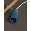 Вилка переносная ССИ-013 2P+PE 16А 200-250В IP44 IEK