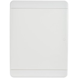 TEKFOR Корпус пластиковый ЩРН-П-24 IP41 белая дверь IEK