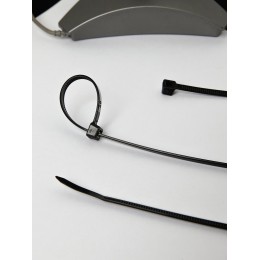 Хомут 4,8х300мм нейлон черный (100шт) IEK