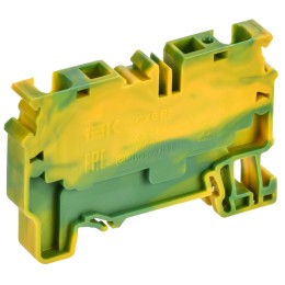 ARMAFIX Клемма пружинная CX6 PE 6мм2 проходная заземляющая IEK