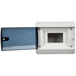 UNION Compact Корпус пластиковый ЩРВ-П-6 IP41 черная прозрачная дверь IEK