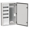 TITAN 5 Корпус комбинированный ЩРн-60 (2х60) 835х570х140мм IP30 белый IEK
