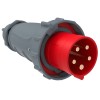 MAGNUM Вилка переносная ССИ-035 63А-6ч/200/346-240/415В 3P+PE+N IP67 IEK
