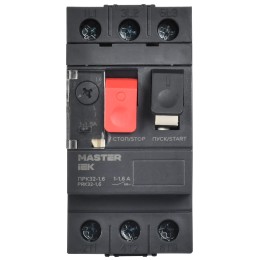 Пускатель ПРК32-1,6 In=1,6А Ir=1-1,6А Ue 690В MASTER IEK