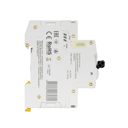 ARMAT Автоматический выключатель M06N 1P B 6А IEK