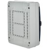 TEKFOR Корпус пластиковый КМПн-24 IP65 черная прозрачная дверь IEK