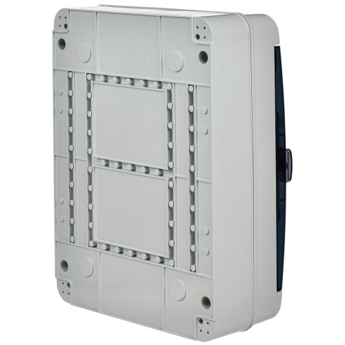 TEKFOR Корпус пластиковый КМПн-24 IP65 черная прозрачная дверь IEK