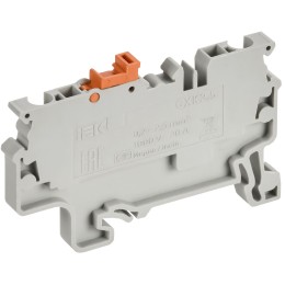 ARMAFIX Клемма пружинная с ножевым размыкателем CXK2.5 IEK