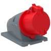 MAGNUM Розетка стационарная ССИ-114 16А-6ч/380-415В 3P+PE IP44 IEK
