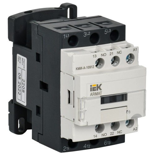 ARMAT Контактор КМИ-А-10912 LC1D 9А 230В/АС3 1NO/1NC IEK