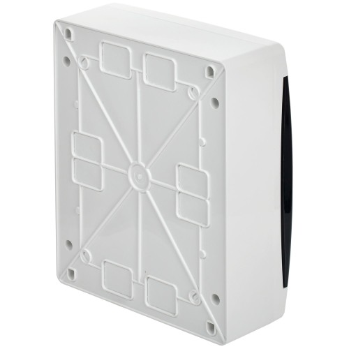 UNION Compact Корпус пластиковый ЩРН-П-18 IP41 черная прозрачная дверь IEK