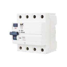 ARMAT Выключатель дифференциального тока R10N 4P 63А 100мА тип AC IEK