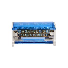 Шины на DIN-рейку в корпусе (кросс-модуль) ШНК 2х11 L+PEN IEK