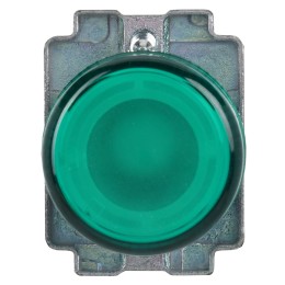 Индикатор LAY5-BU63 d=22мм зеленый