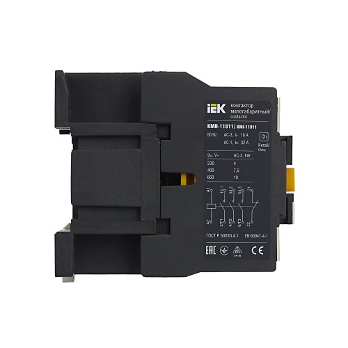 Контактор КМИ-11811 18А 230В/АС3 1NC IEK