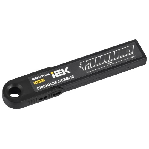 ARMATOOL Сменное лезвие 60 градусов 18х100мм SK2 набор 10шт IEK