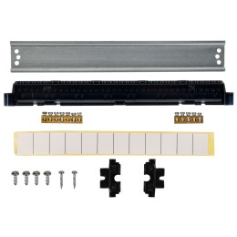 TEKFOR Корпус пластиковый ЩРН-П-12 IP41 черная прозрачная дверь IEK