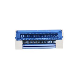 Шины на DIN-рейку в корпусе (кросс-модуль) ШНК 2х15 L+PEN IEK