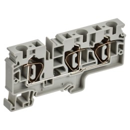 ARMAFIX Клемма пружинная CX10-3 10мм2 трехконтактная серая IEK