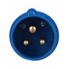 Вилка переносная ССИ-013 2P+PE 16А 200-250В IP44 IEK